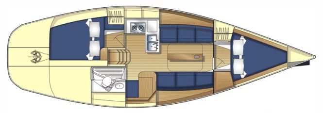 J109 Interior Layout